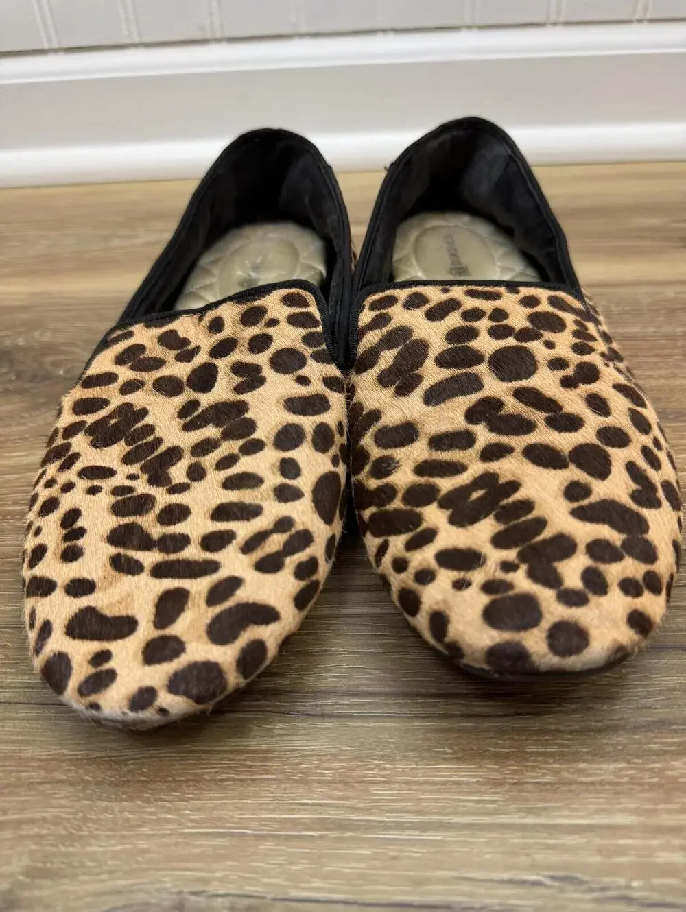 Birdies Leopard Print Flats in Leopard